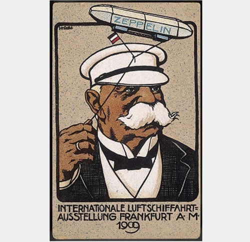 Count Von Zeppelin Dies  <br />(The Atlanta Georgian, 1917)