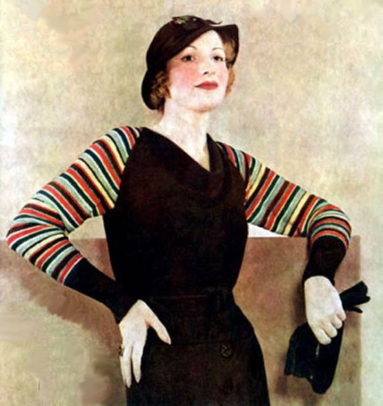 Broadway Costume Design for the Fall  <br />(Stage Magazine, 1933)