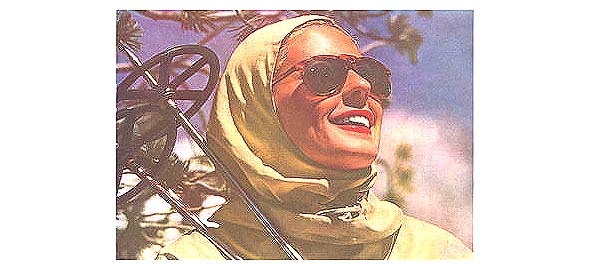 Forties Ski Mode <br />(Collier's Magazine, 1948)