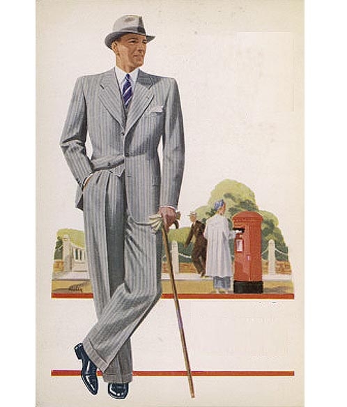 Men's Suits in the Summer of 1941 <br />(Collier's Magazine, 1941)