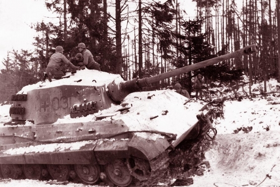 Killing Tiger Tanks in the Ardennes <br />(Newsweek Magazine, 1945)