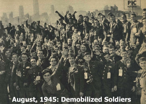 Demobilizing the  American Army of World War Two