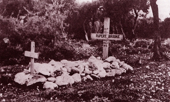 A Visit to the Grave of Rupert Brooke <br />(The London Mercury, 1920)