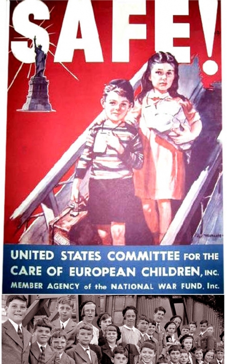 Thousands of British Children Welcomed <br />(<i>PM</i> Tabloid, 1940)