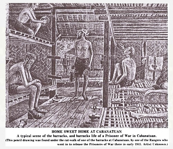 The Japanese Prison Camp at  Cabanatuan <br />(Yank Magazine, 1945)