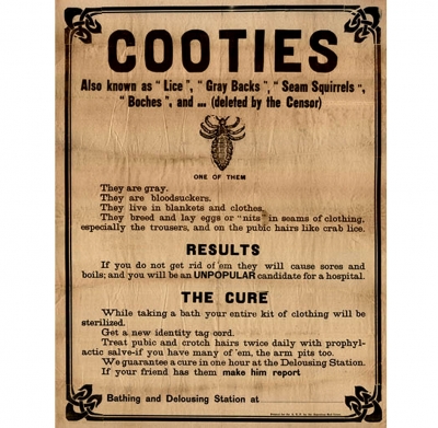 The Battle of the Cooties <br />(NY Times, 1918)