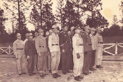 POWs at Fort Dix <br />(PM Tabloid, 1945)