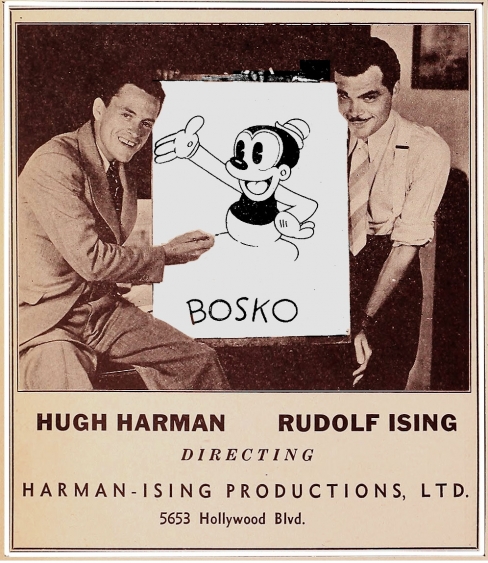 Hugh Harmon & Rudolf Ising: Animators <br />(Film Daily, 1939)