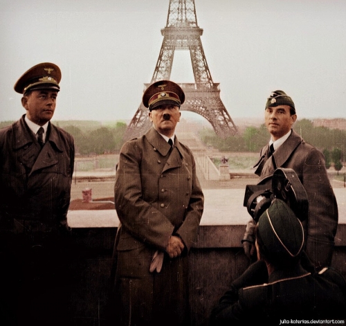 Hitler Prepares to Visit Paris <br />(PM Tabloid, 1940)