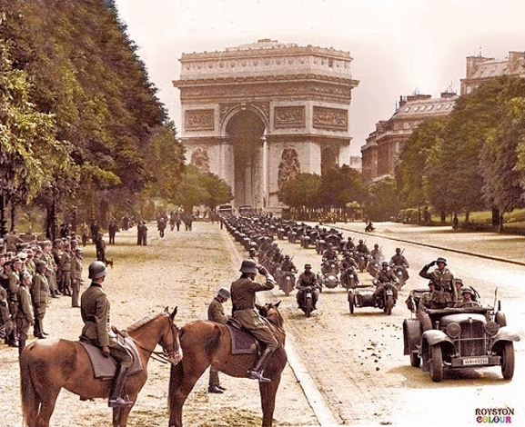 Nazis Take Paris <br />(PM Tabloid, 1940)