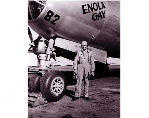 Paul Tibbets of the <i>Enola Gay</i> <br />(Yank Magazine, 1945)