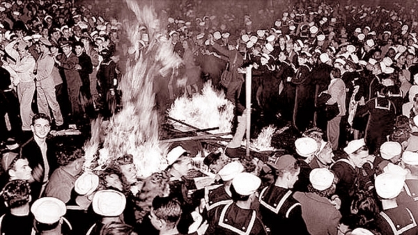 VJ Day in San Francisco <br />(Yank Magazine, 1945)