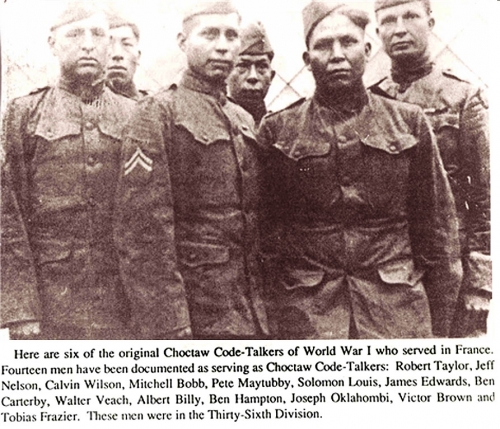 Sioux Code-Talkers of the Great War <br />(The Stars and Stripes, 1919)
