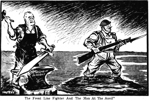 The Arsenal of Democracy Kicks-In <br />(Newsweek Magazine, 1941)