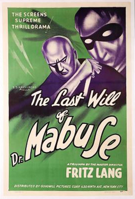 <i>The Last Will of Dr. Mabuse</i> <br />(PM Tabloid, 1943)
