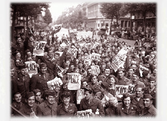 VJ Day in Paris <br />(Yank Magazine, 1945)