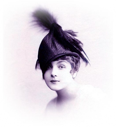 Feminine Hats from a War-Weary France <br />(Harper's Bazaar, 1918)