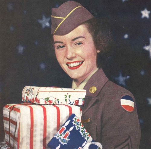 WACs at Christmas <br />(Newsweek Magazine, 1945)