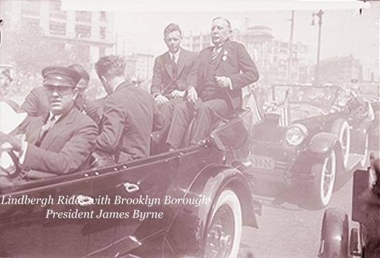 ''Charley'' Lindbergh in Brooklyn <br />(The Chicagoan Magazine, 1927)