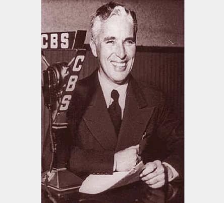 Charlie Chaplin W.W. II Radio Address <br />(Rob Wagner's Script Magazine, 1942)