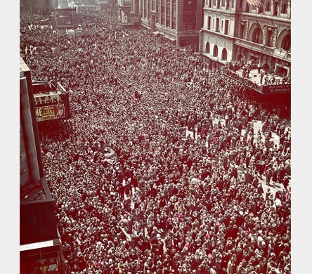 VE-Day in Four Western American Cities <br />(Yank Magazine, 1945)