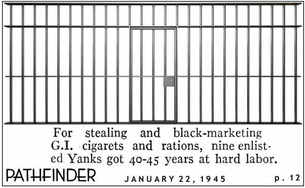 The AWOL GIs in the Black Market of Paris <br />(Yank Magazine, 1945)