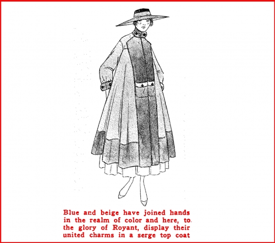 World War I Fashions: Summer, 1916 <br />(Vanity Fair Magazine, 1916)