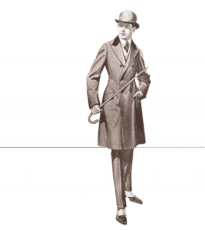 The Well Dressed Man in February <br />(Vanity Fair Magazine, 1919)