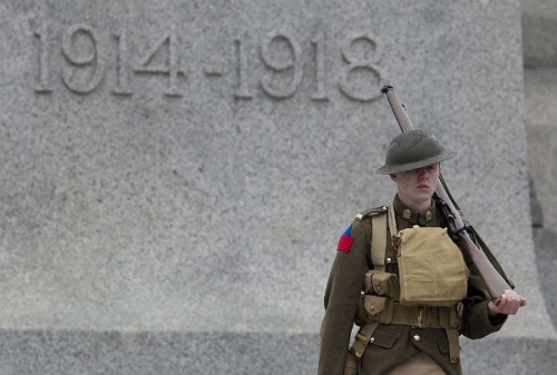 canadian soldiers ww1