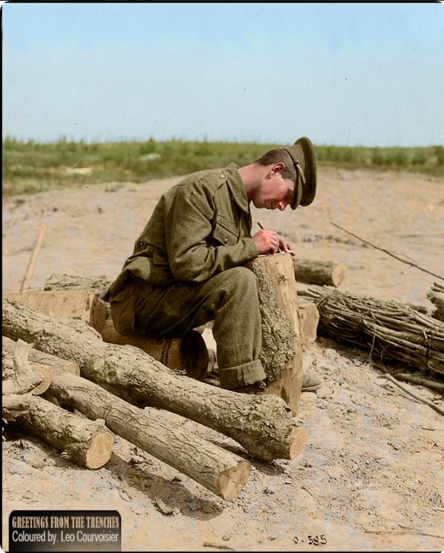 Living the Trench War <br />(NY  Times, 1915)