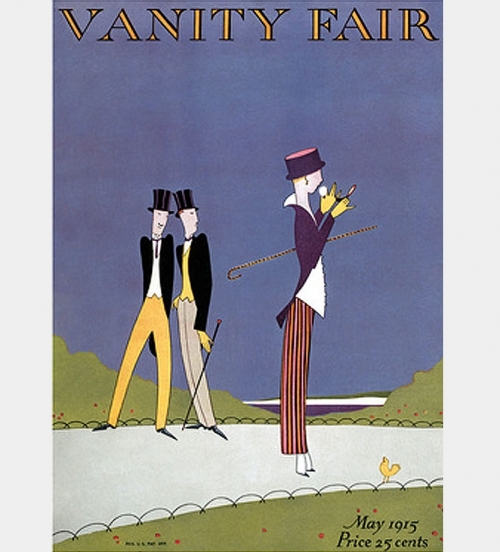 Paris Fashions:  Nine Months into W.W. I <br />(Vanity Fair Magazine, 1915)