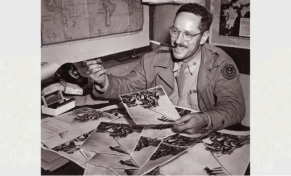 Joe Rosenthal on Iwo Jima <br />(Collier's Magazine, 1955)