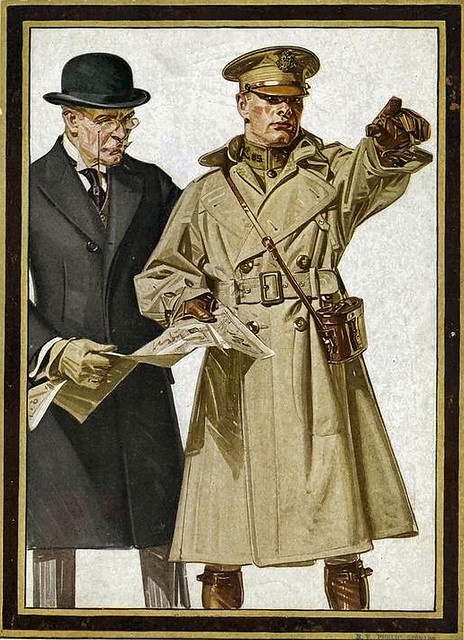 Trench Coat by Hitchinbrook  <br />(Army and Navy Stores, 1918)