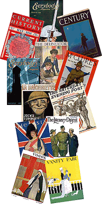 World War One Magazine Covers