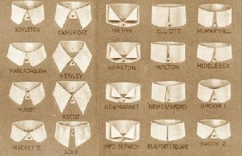 1920s shirt collars