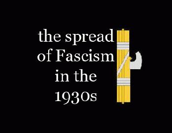 1930s spread of fascism