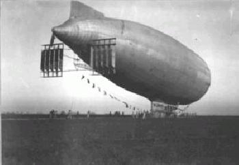 Enrico Forlanini and His Dirigible  <br />(New York Times, 1918)