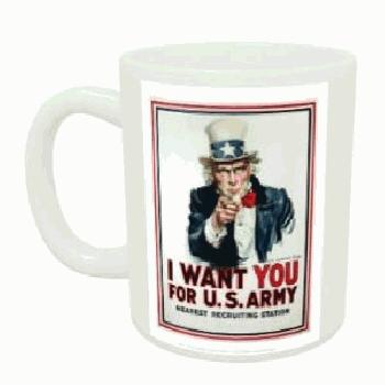 I WANT YOU MUG