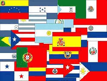 Spanish+Speaking+Countries+Flags used with permission by the public domain spanish language speak