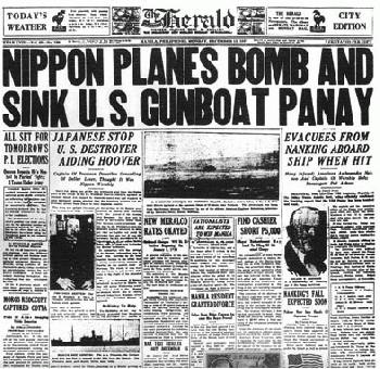 Japan Sinks an American Warship <br />(Literary Digest, 1937)