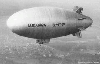 US Navy Airship ZMC-2 magazine article