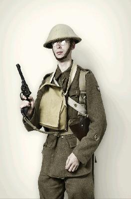 WW1 British Tommy Atkins Reenactor