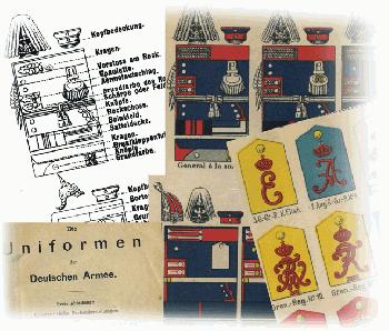 WW1 German Uniform book