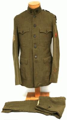 WW1 uniform threads