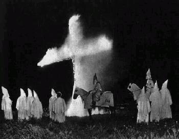 kkk cross burning