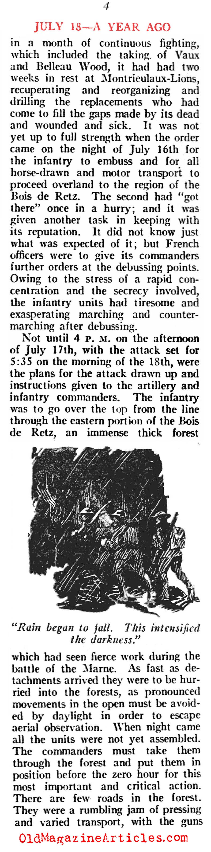 The Summer of 1918, pt. I (American Legion Weekly, 1919)