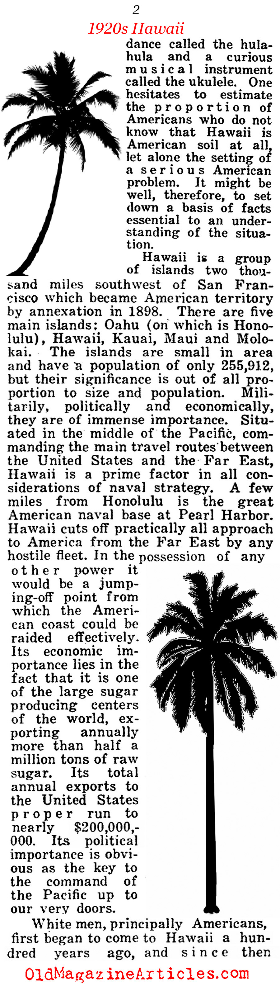 America's First Brush With Multiculturalism<BR> (American Legion Weekly, 1922)