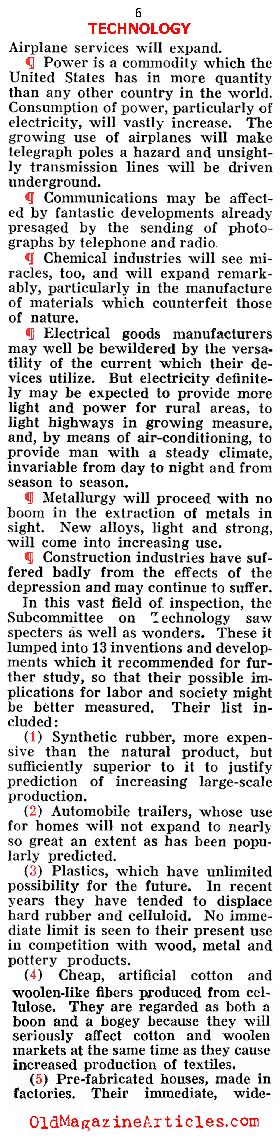 Understanding Unemployment (Pathfinder Magazine, 1937)