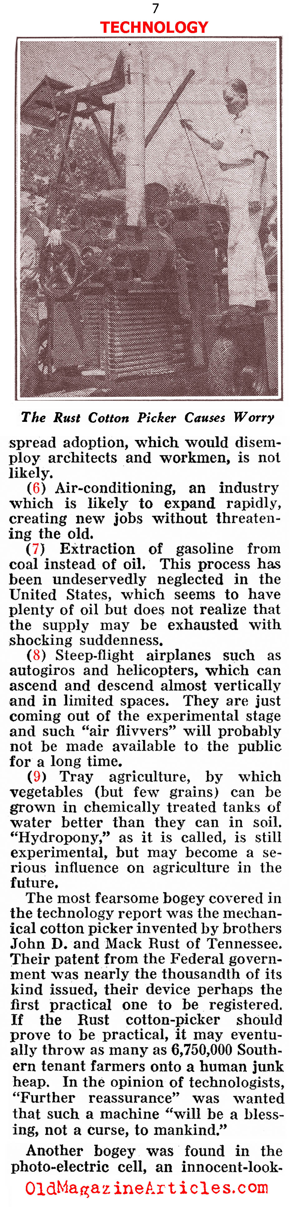 Understanding Unemployment (Pathfinder Magazine, 1937)