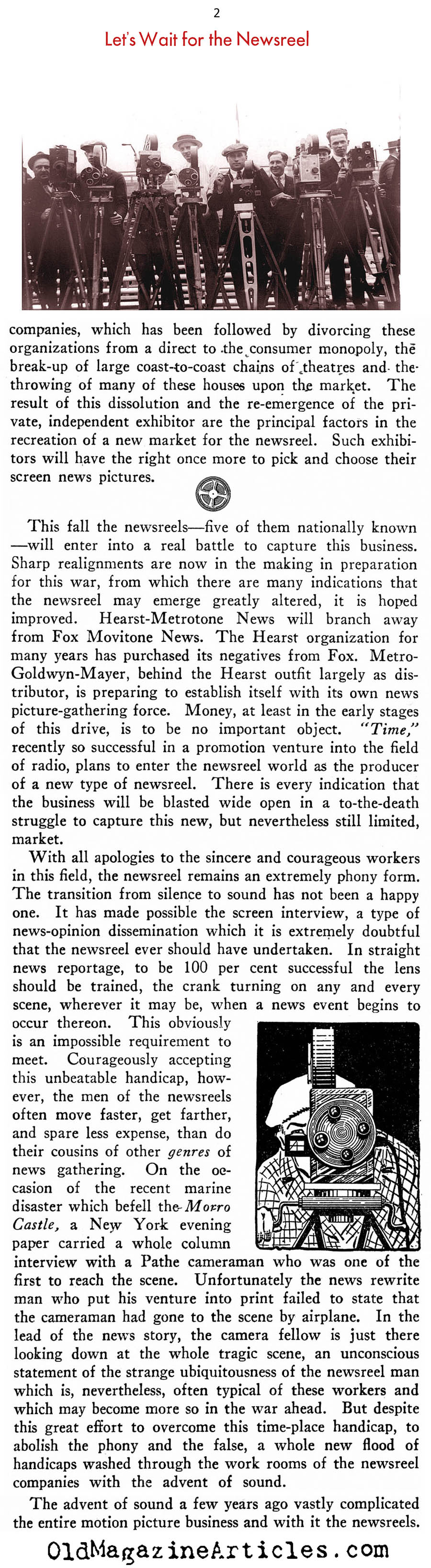 Fake News? (New Outlook Magazine, 1934)